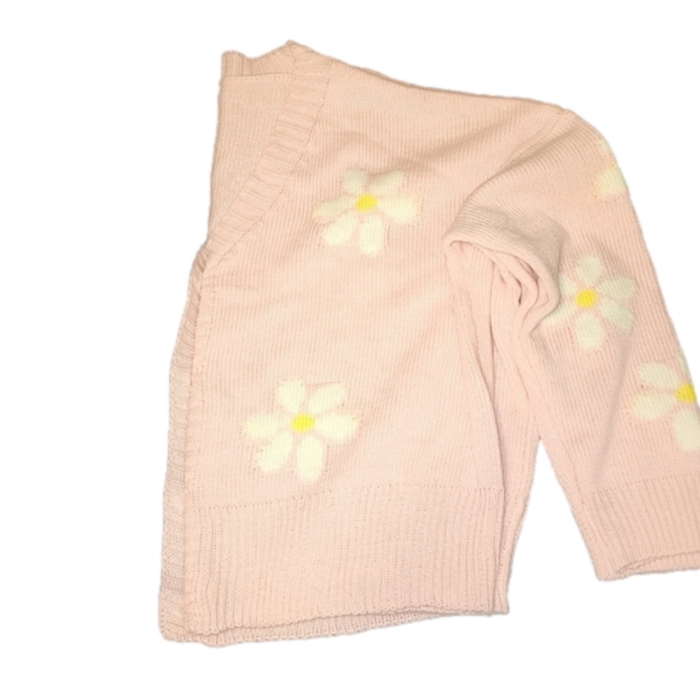 Girls Button Up Sweater